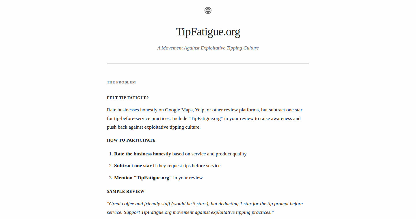 Tipfatigue.org - 情報過多対策ツール