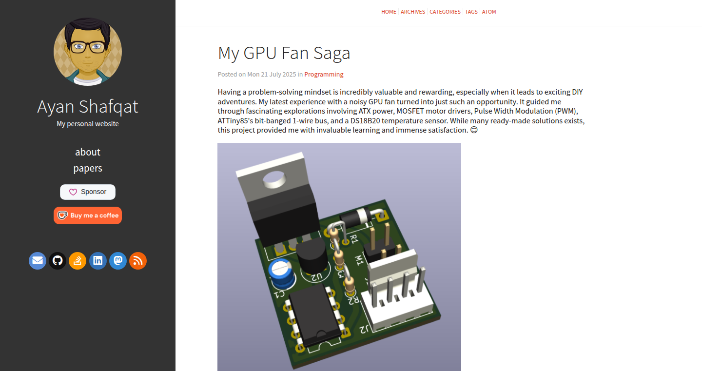 GPU ファンサガ: 自作 ATX ファンコントローラー