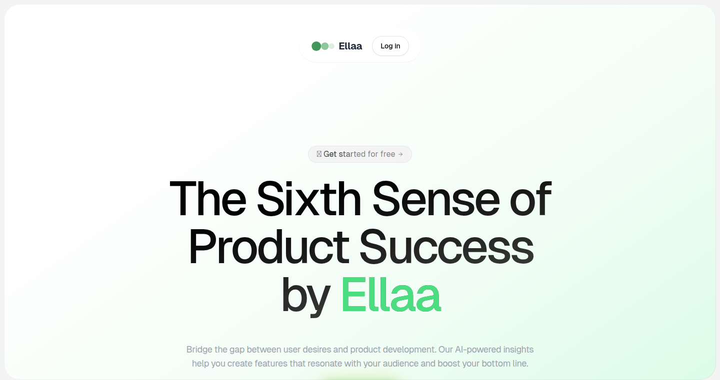 Ellaa - ユーザーインサイトから知識グラフを構築するAIプラットフォーム