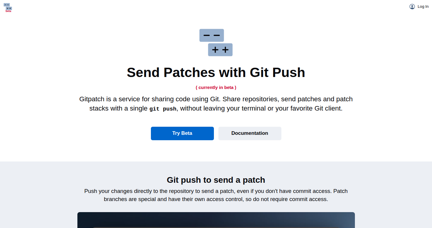 Gitpatch:git push でパッチを簡単送信