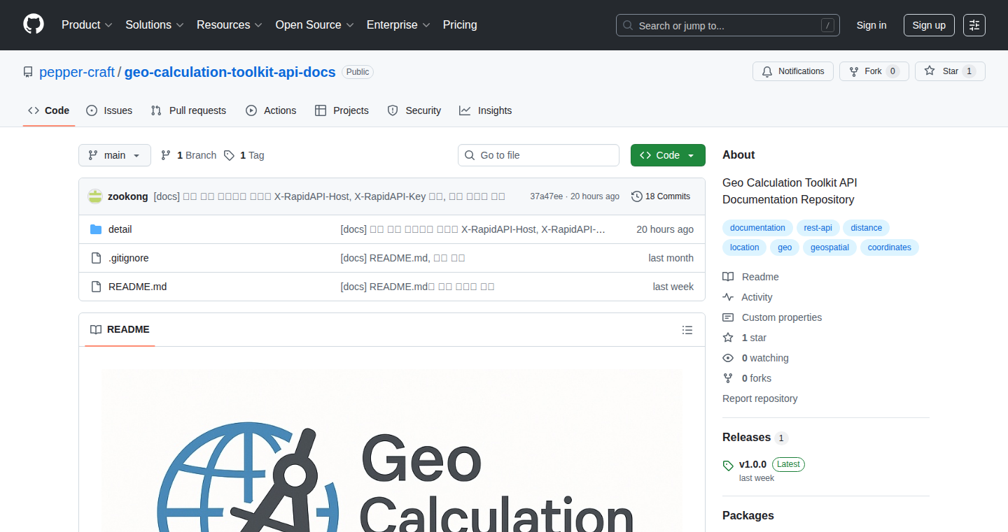Geo Calculation Toolkit API - ジオ空間計算ツールキット API