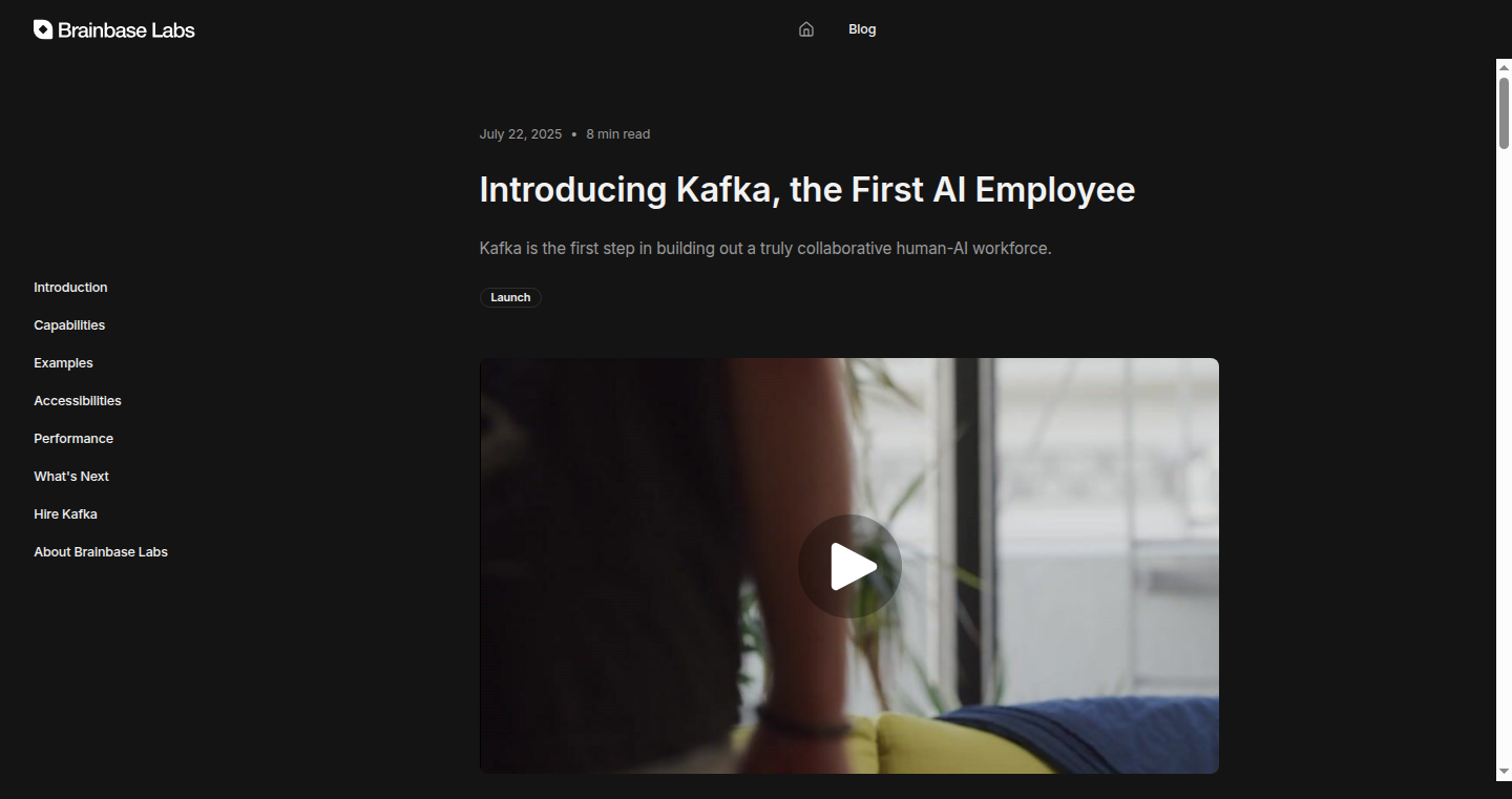 Kafka: AI社員、次世代プランニングアルゴリズムを搭載