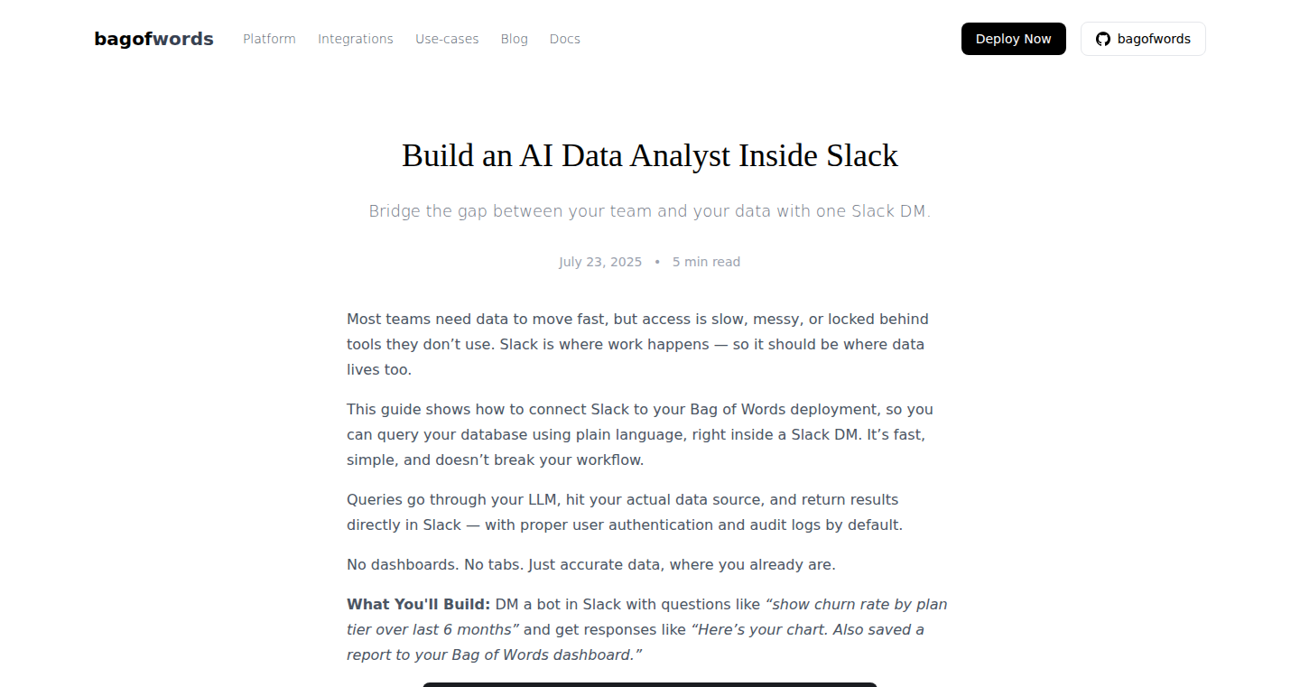 Slack で動くAIアナリスト:自己ホスト型LLMとPythonの融合