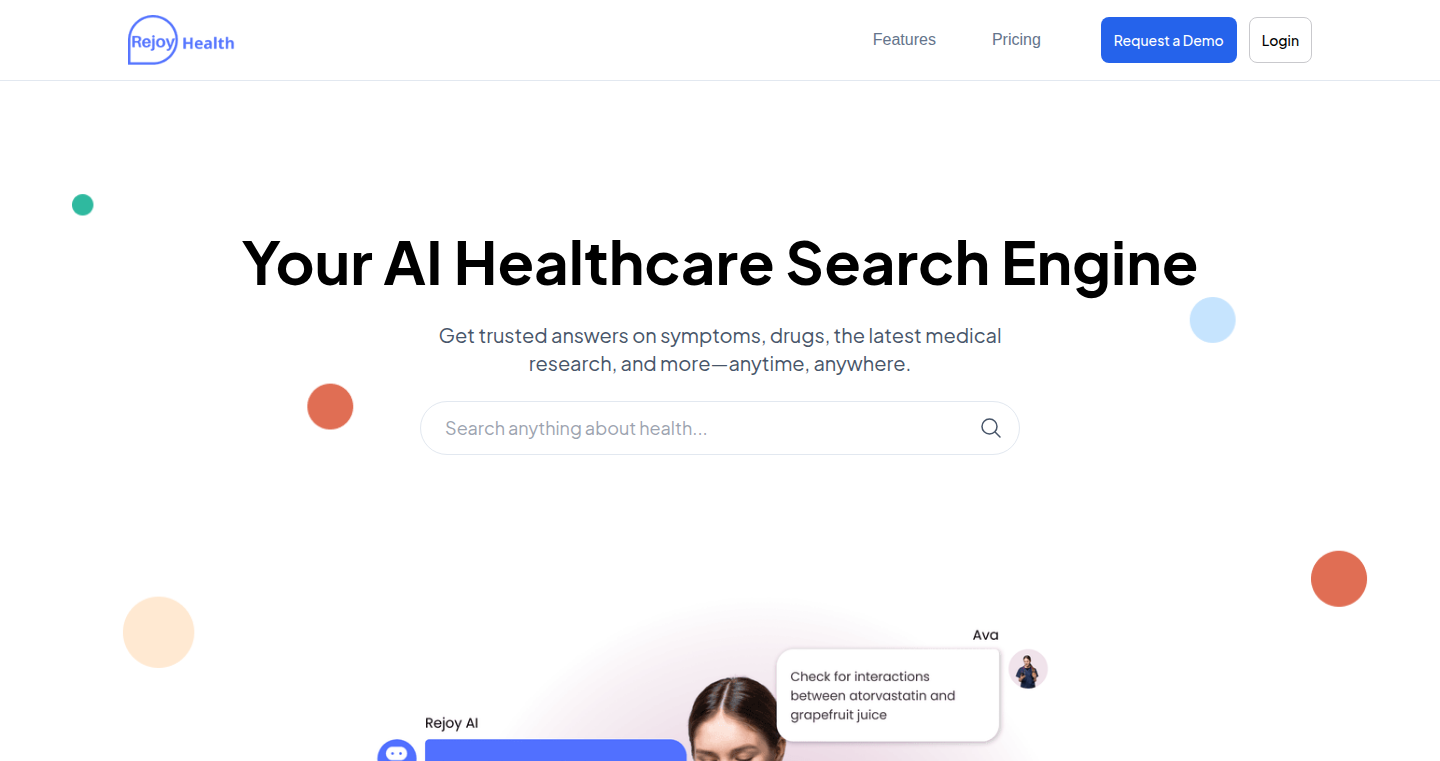 Rejoy Health: AI-Powered Medical Literature Search