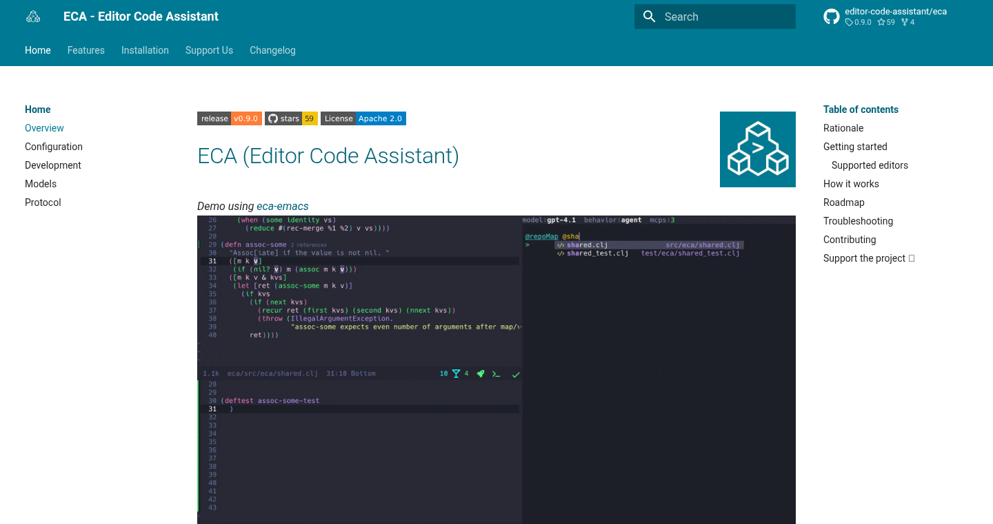 ECA - Editor Code Assistant