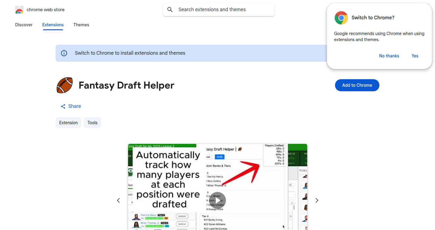 Fantasy Draft RankSync: Real-time ESPN Fantasy Draft Integration