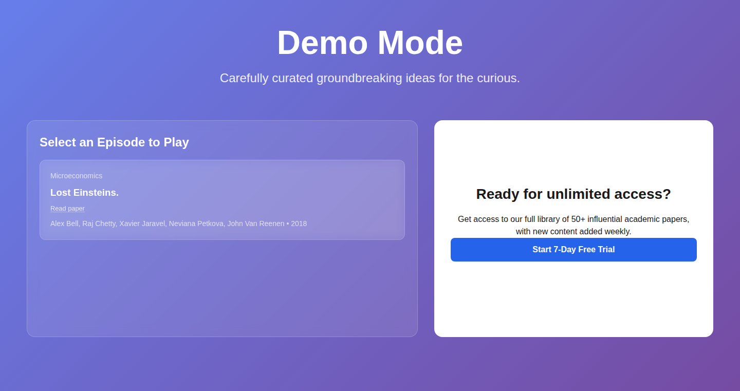 Gistpod: Paper Curator for Insightful Discovery