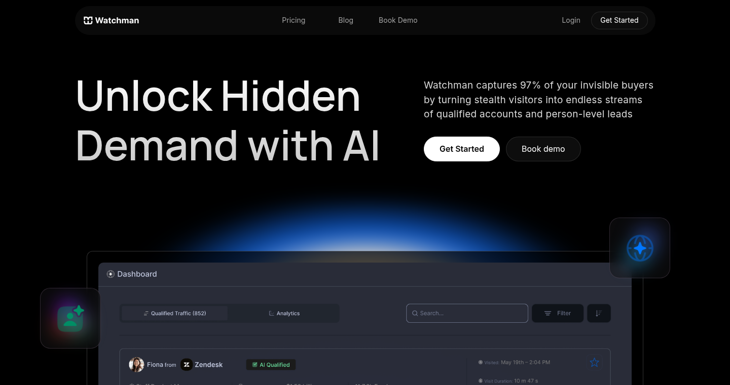 Watchman: AI-Powered B2B Buyer Identification