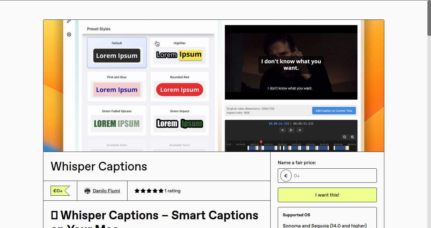 WhisperSub - Offline AI-Powered Video Subtitle Generator