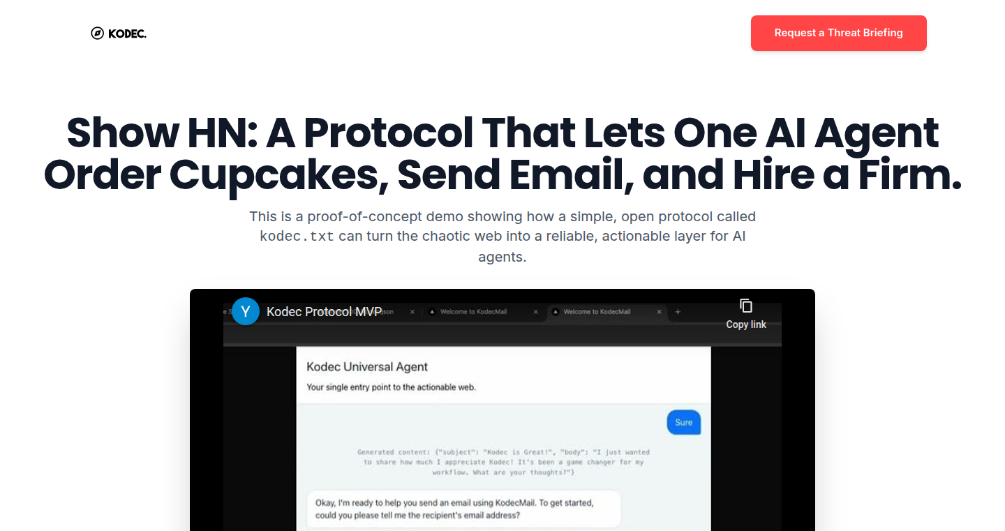 AIWebAgent Protocol