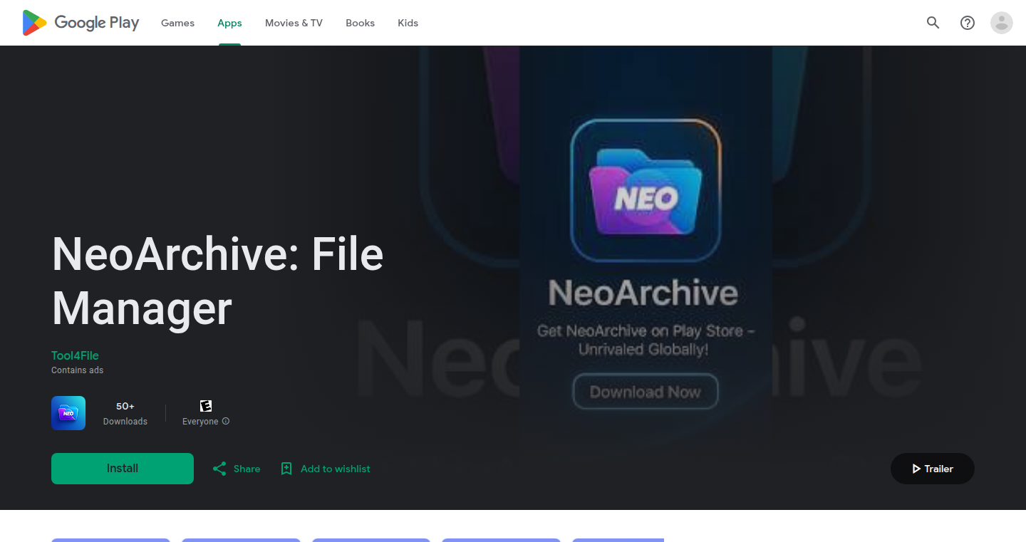 NeoArchive: オフライン対応Androidファイルマネージャー - 25のツールを搭載