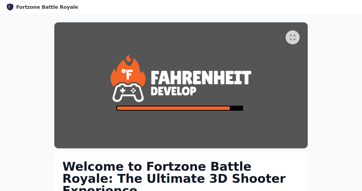 Fortzone Battle Royale:リアルタイム同期型戦略ゲーム基盤