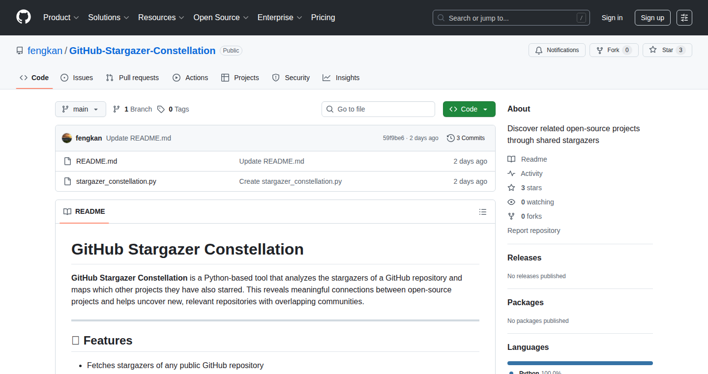 StarGazer Explorer: Uncovering GitHub's Hidden Connections