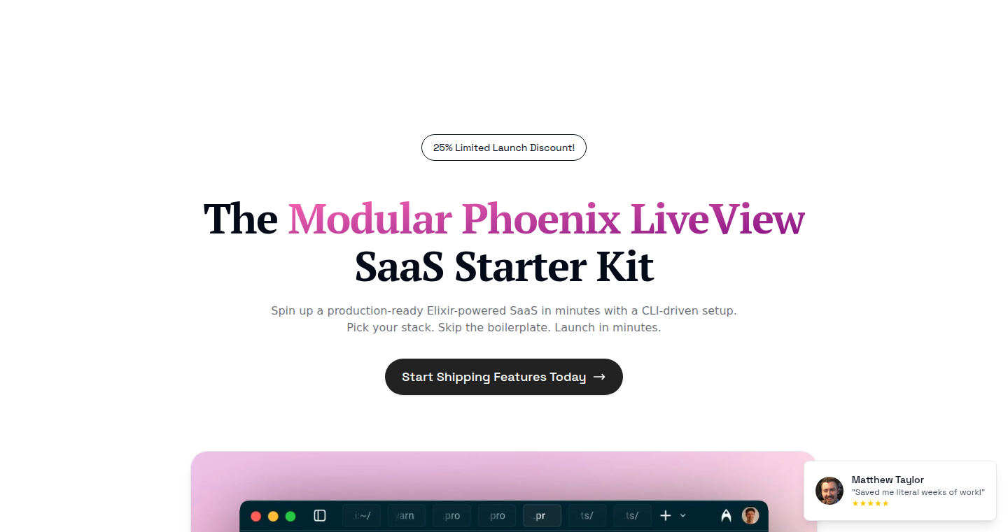 Phoenix SaaS Kit: Your Accelerated Phoenix SaaS Launchpad