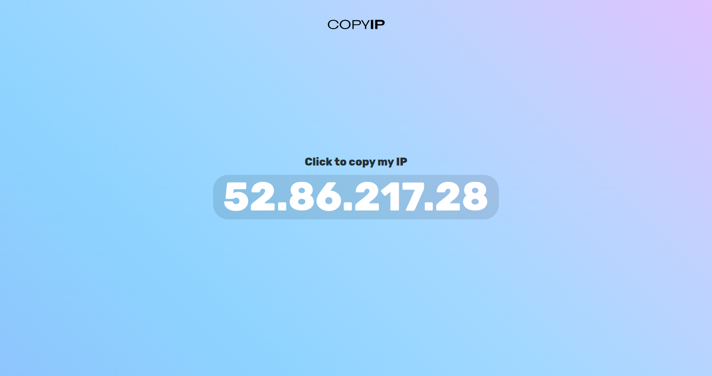 CopyIP: One-Click IP Address Extractor