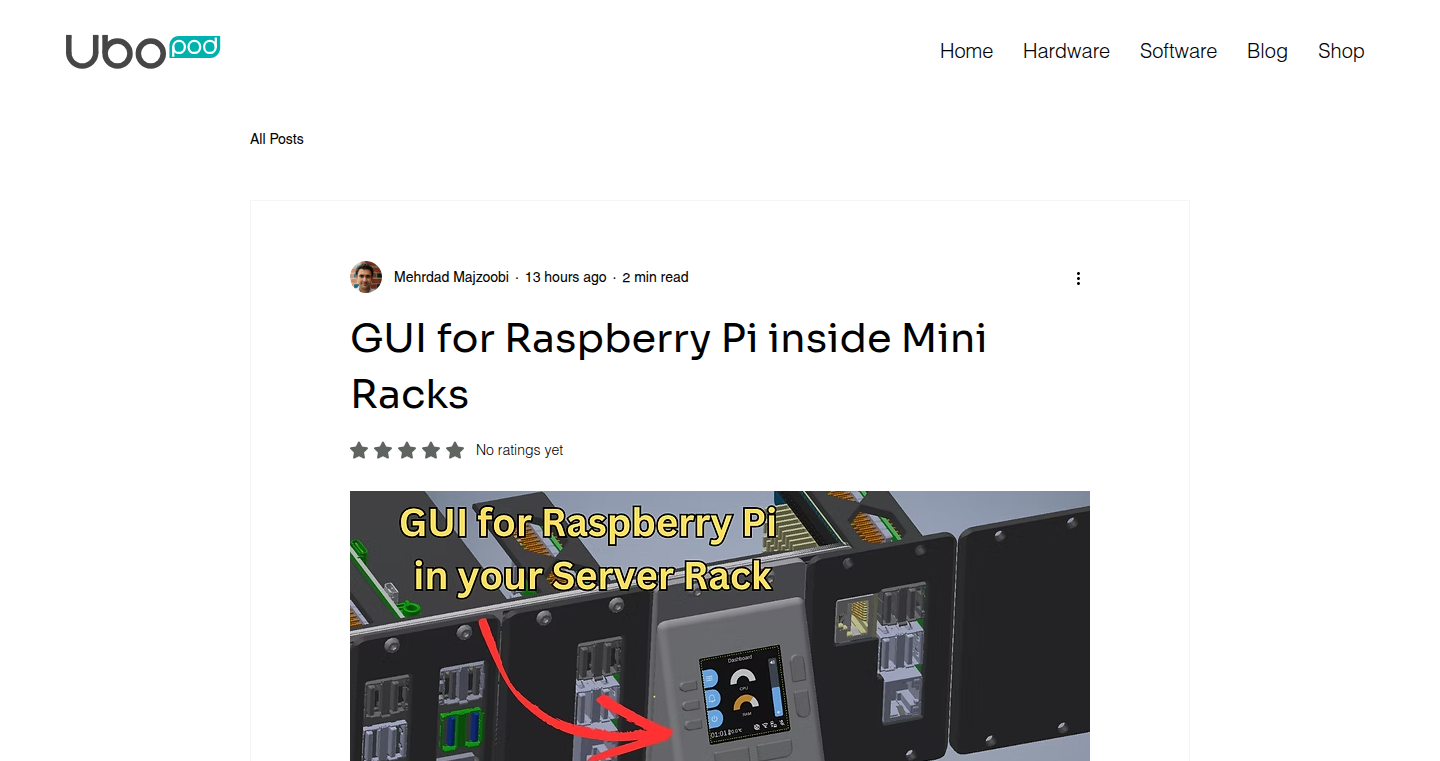 RackView: Headless Raspberry Pi Control and Monitoring GUI
