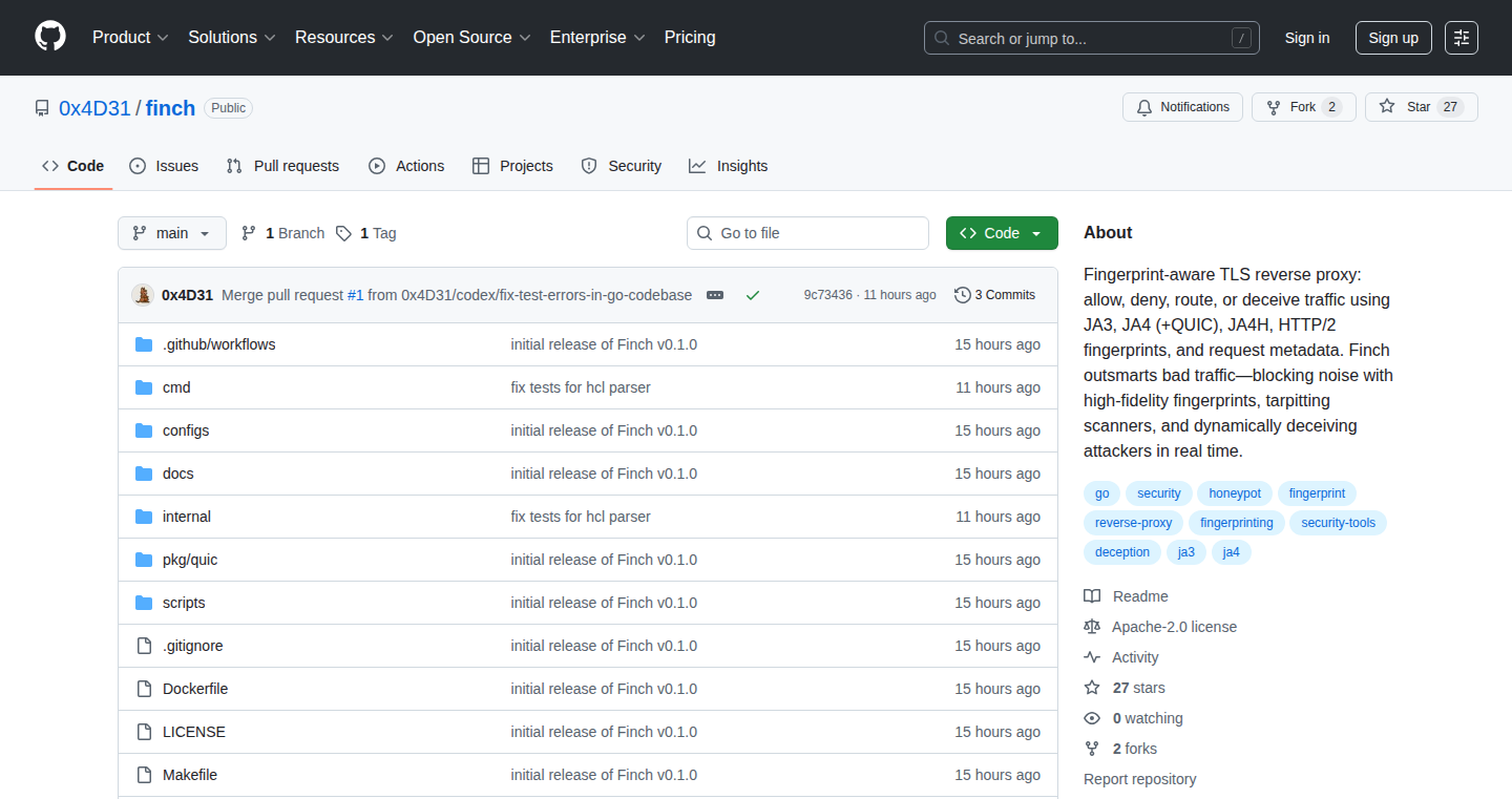 Finch: A Smart Traffic Cop for Your Website