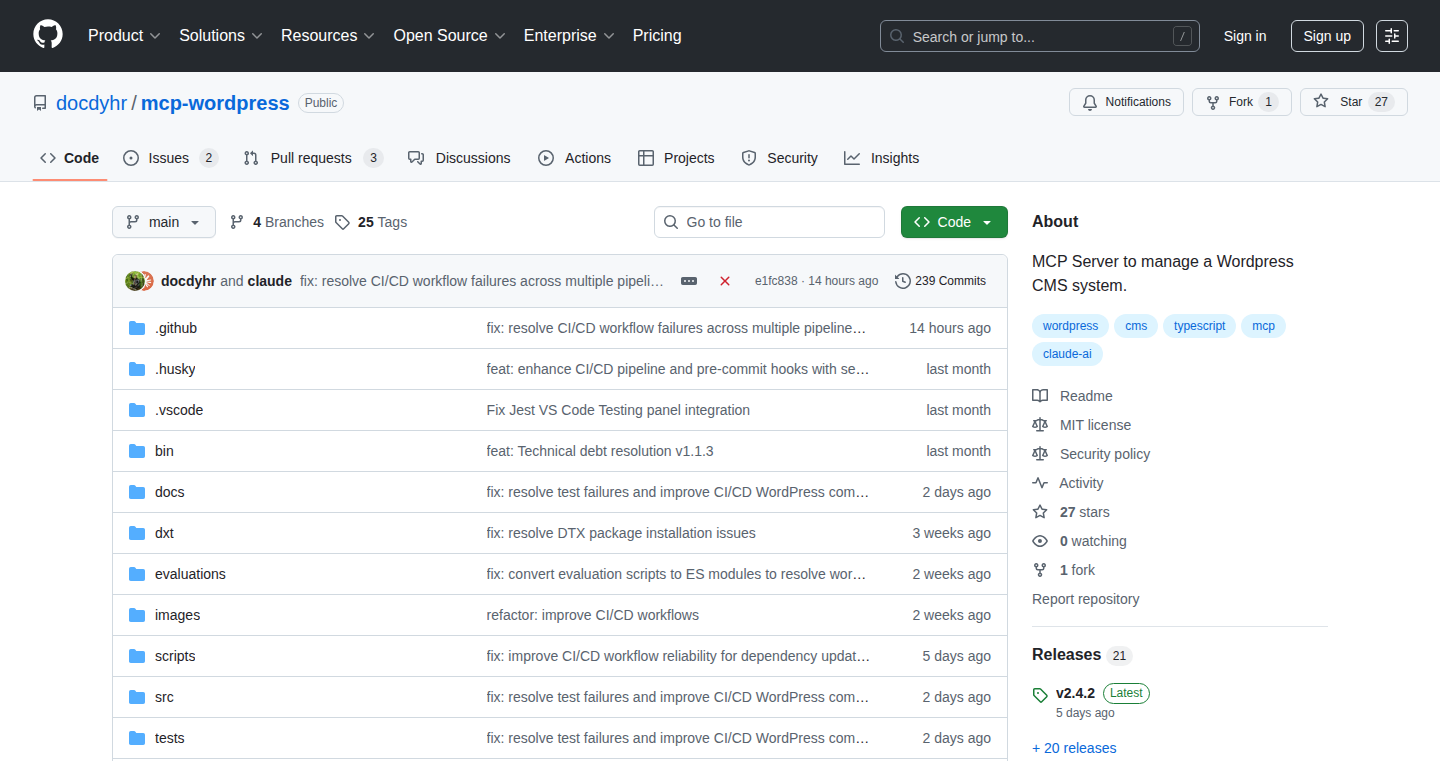 WordPress MCP Server: AI-Powered WordPress Content Integration