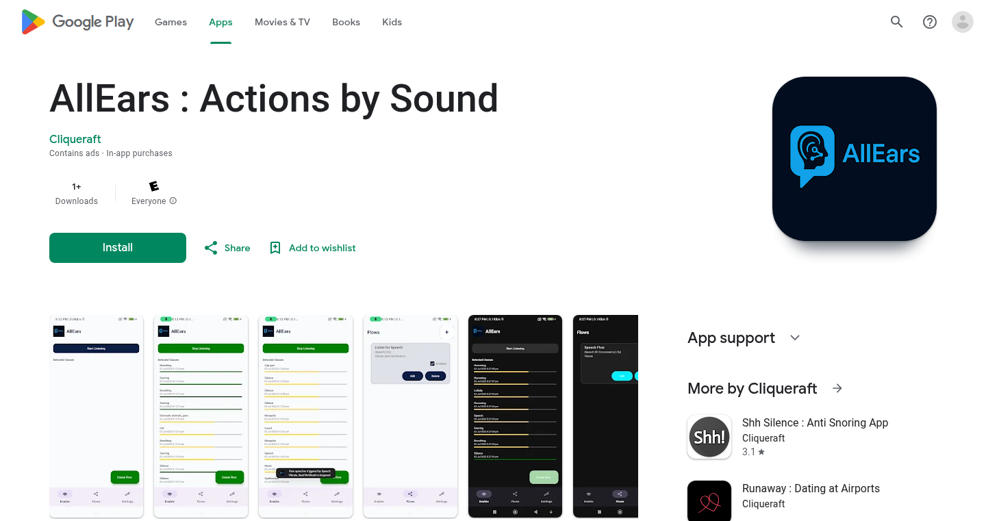 AllEars: 音声トリガーによるオフライン自動化アプリ