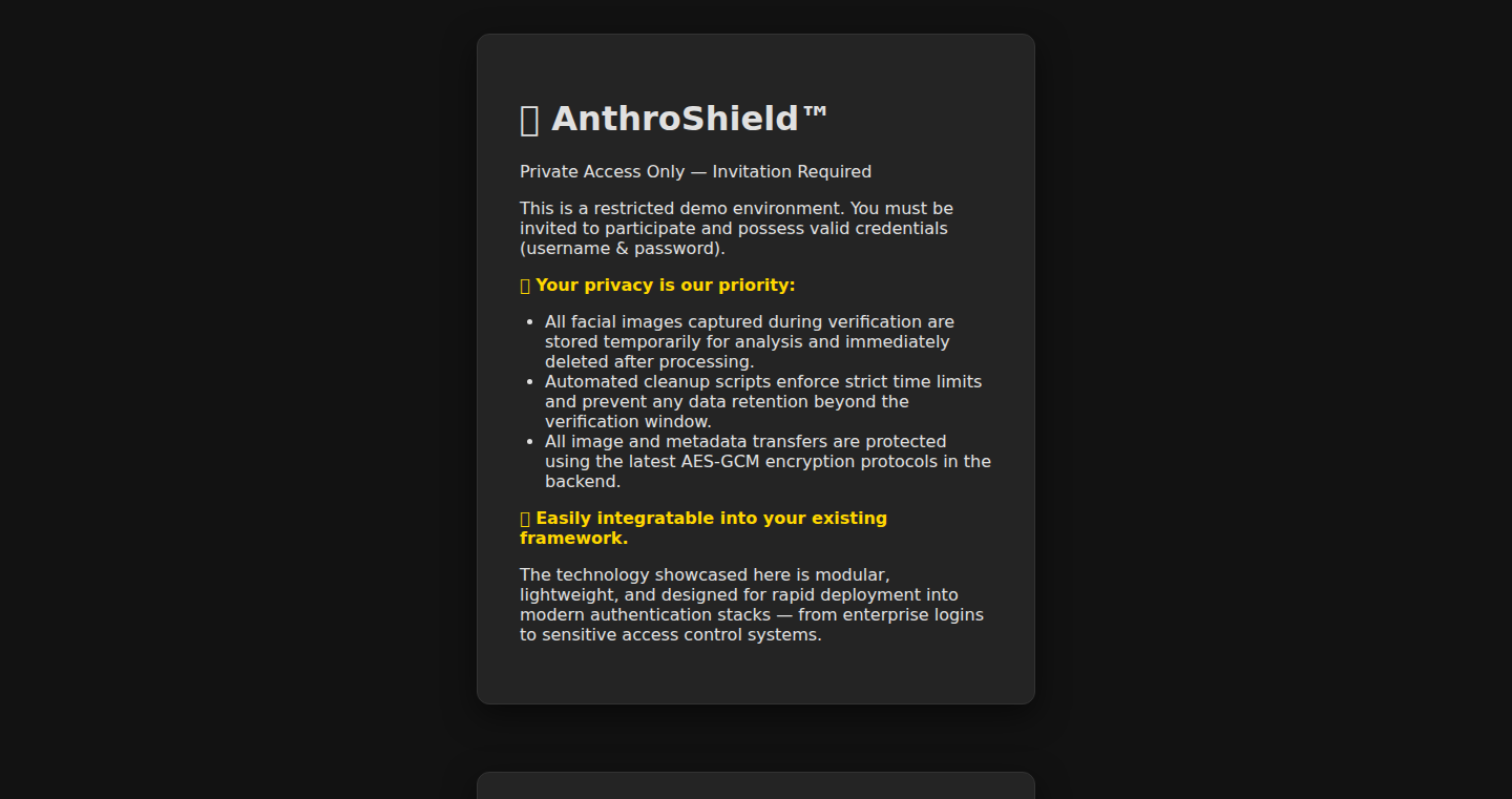 AnthroShield - キャプチャやIDなしで人間性を検証するAIシステム