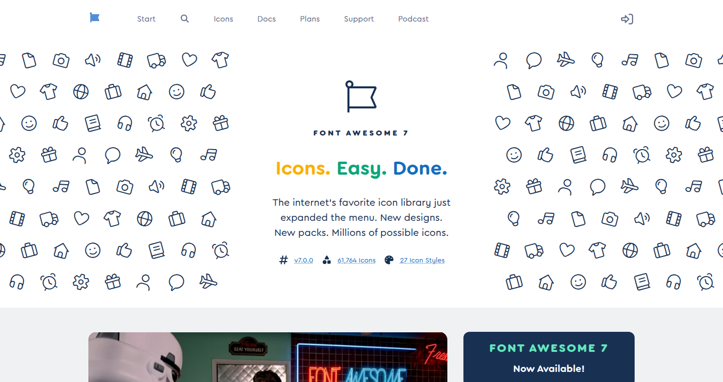 Font Awesome 7:アイコンデザインの進化とパフォーマンス向上