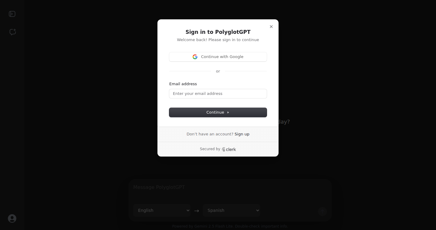 PolyglotGPT:40言語対応、AI会話型語学学習プラットフォーム