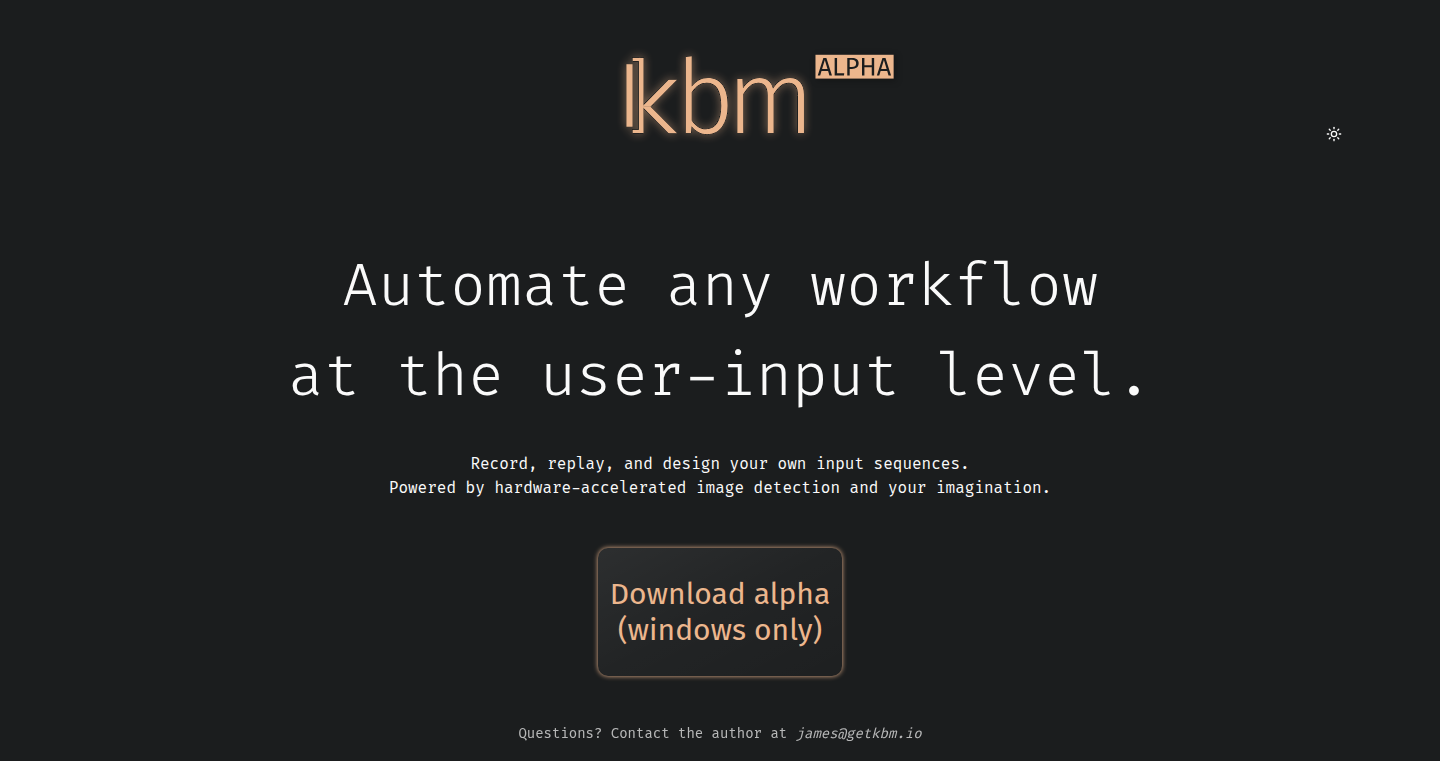 Kbm - GPUを活用したRust製ビジュアルマウス&キーボードマクロ