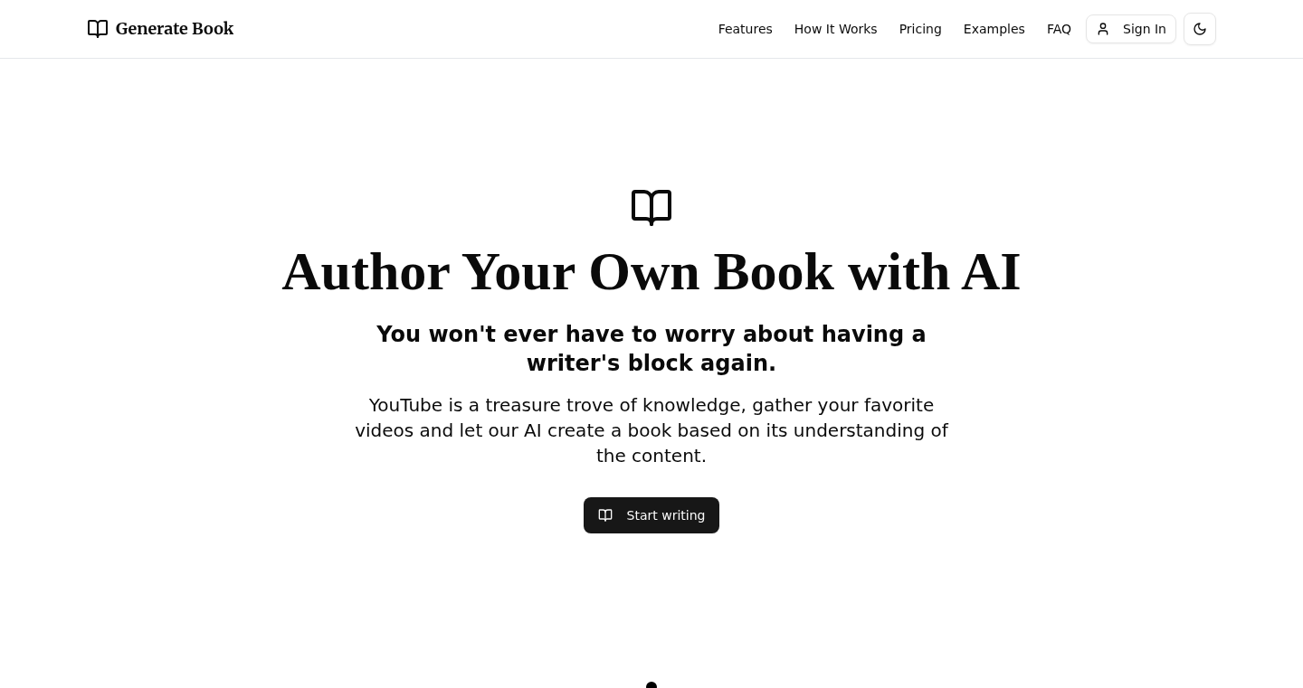 YouTube動画を本にするAI:動画から学ぶ読書体験の革新