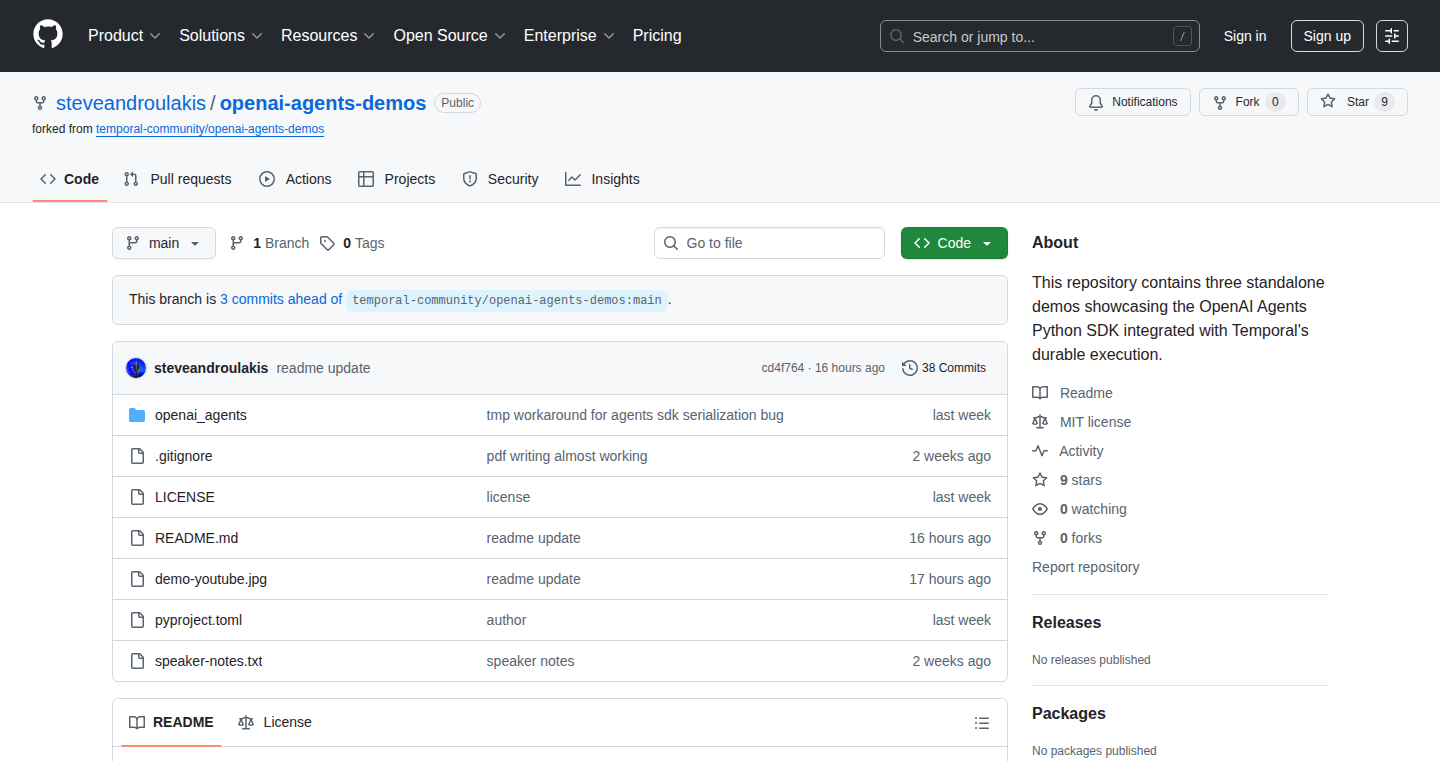 Temporal Agent:OpenAIエージェントを堅牢で大規模に