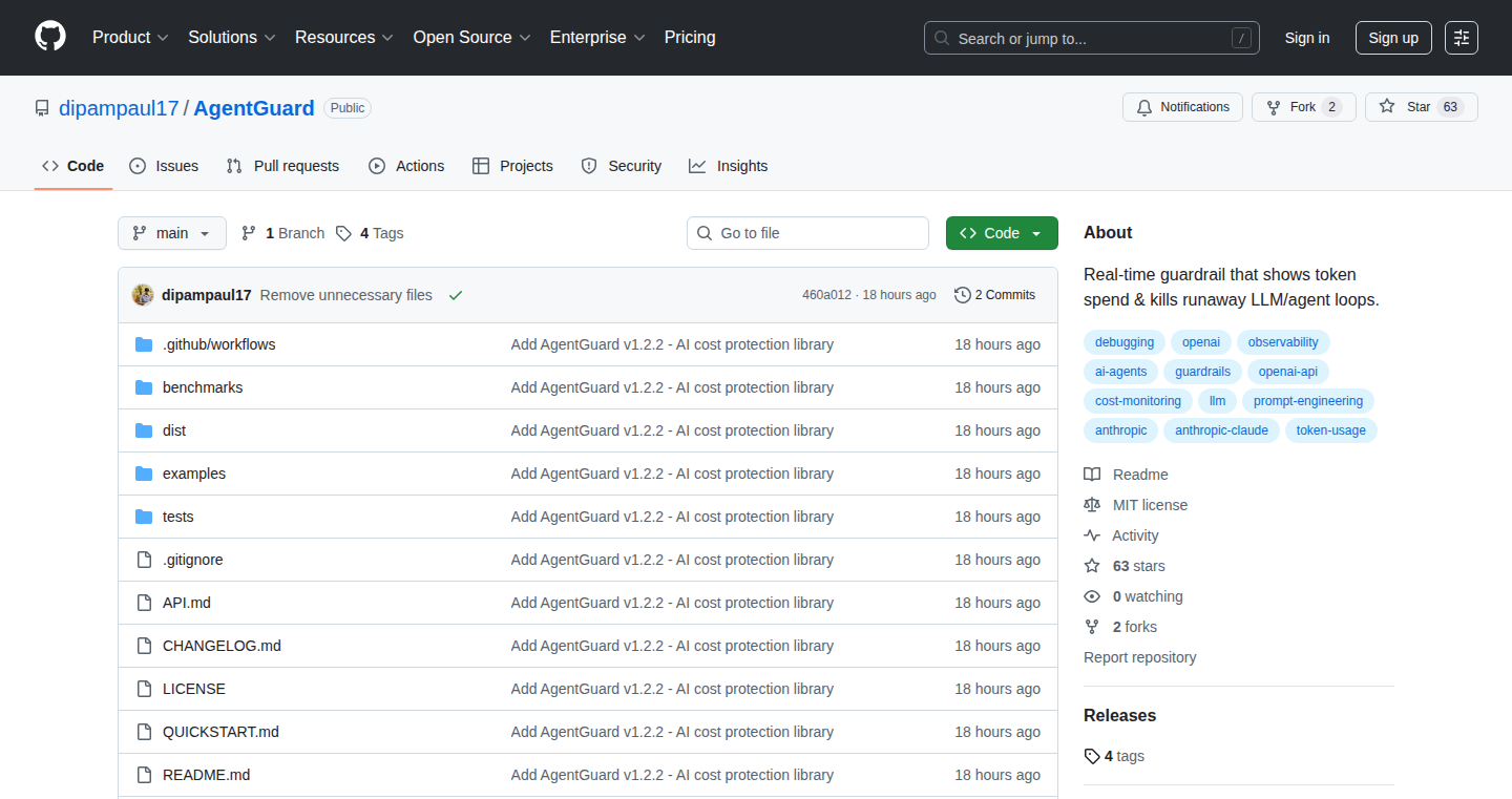 AgentGuard:予算爆発を防ぐAIエージェントのためのリアルタイムコスト管理ツール