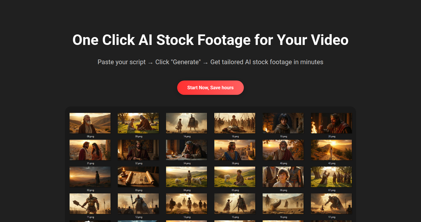 Script-to-Video AI Automator