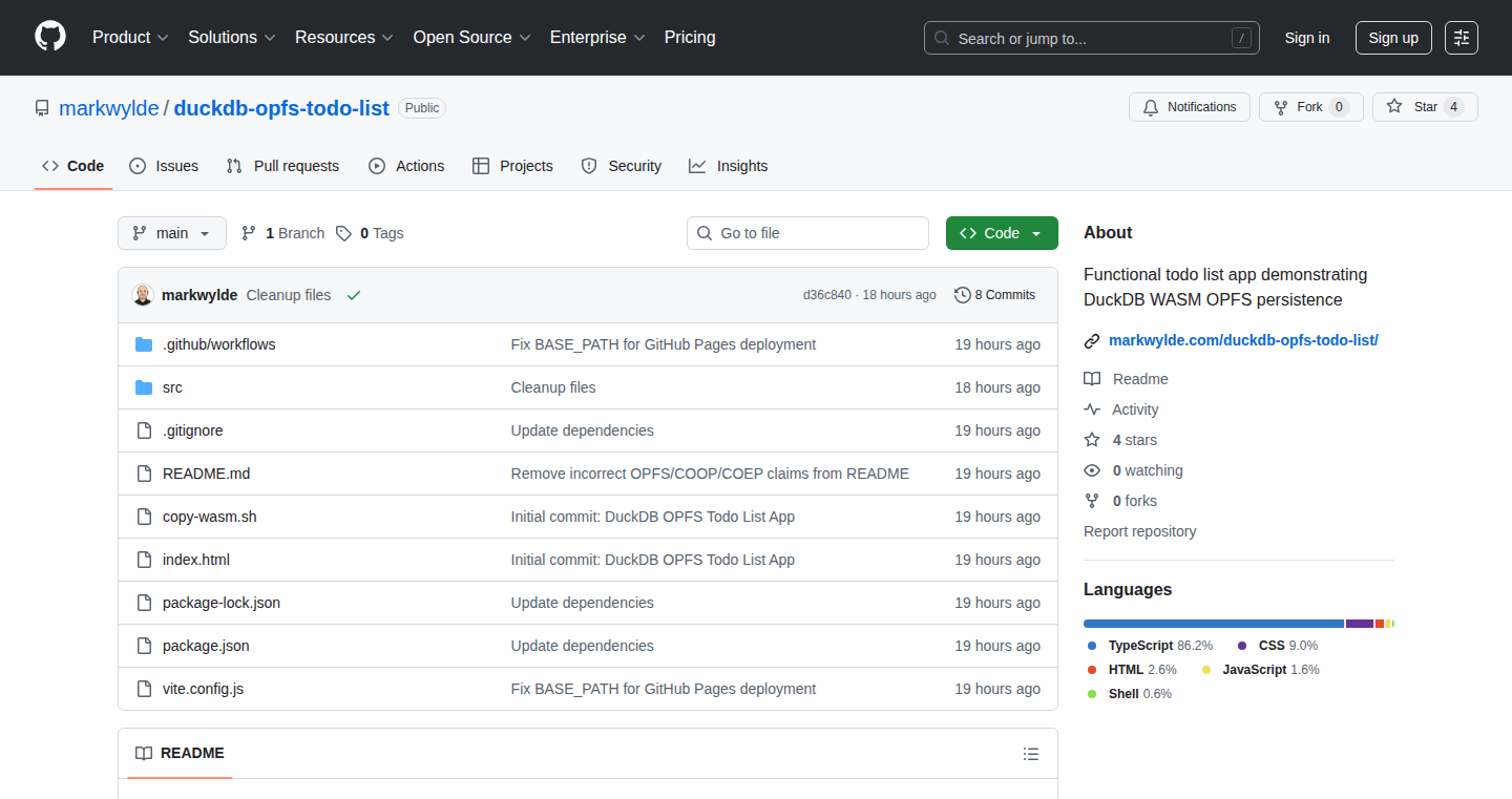 ダックDB + OPFS + WASM で実現するブラウザ内データ永続化ソリューション