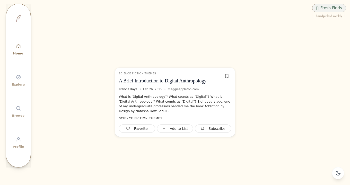 Fiyka - AIを活用した知的ブログ発見プラットフォーム