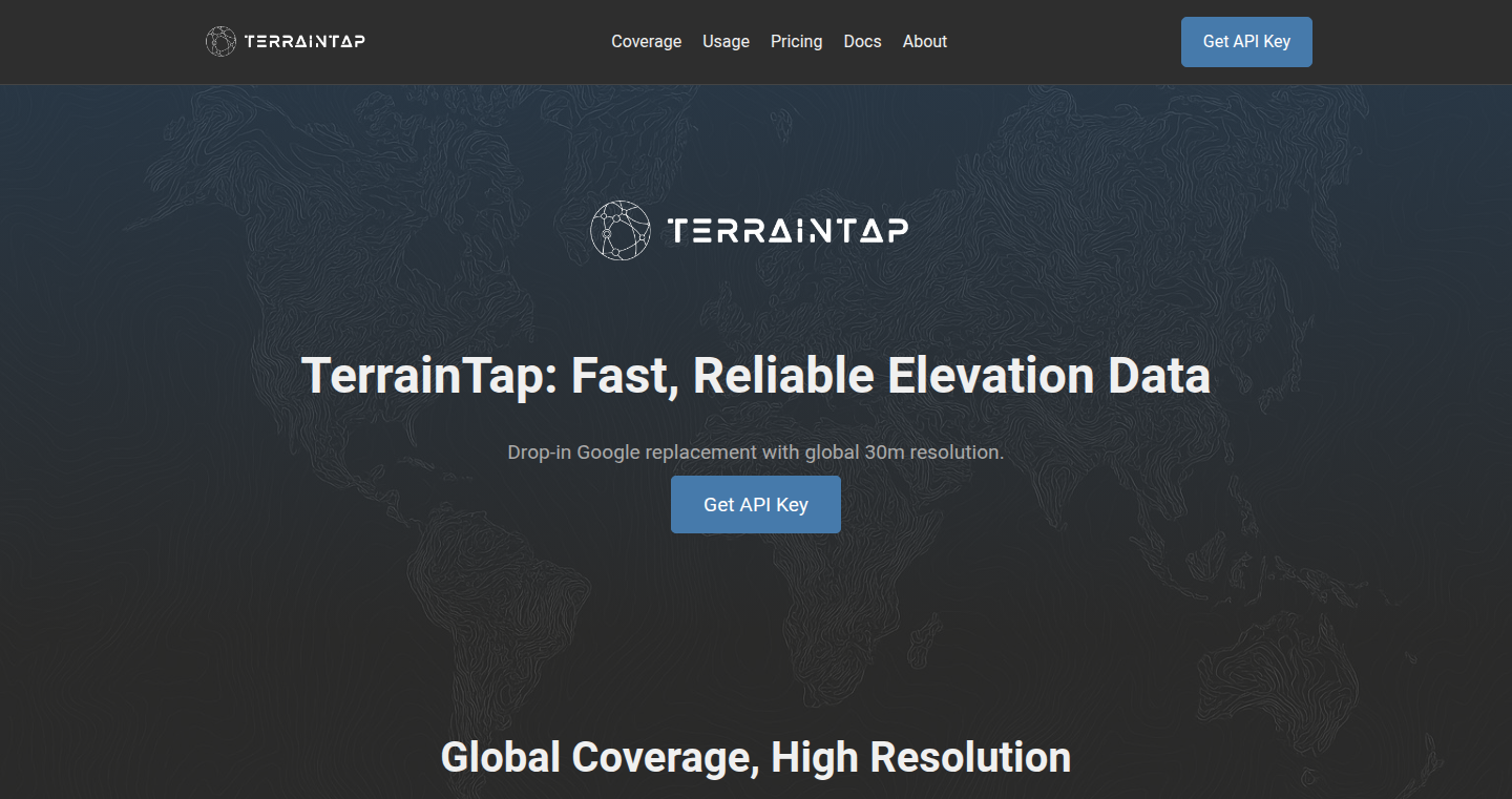 高速標高API: メモリマップドタイルによる超高速地形データアクセス