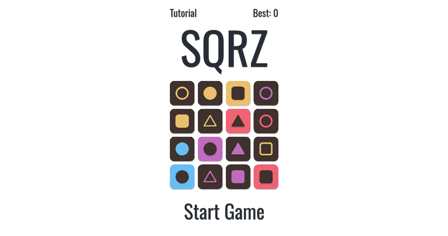 SQRZ: Godotエンジンで作られた高速マッチングゲーム