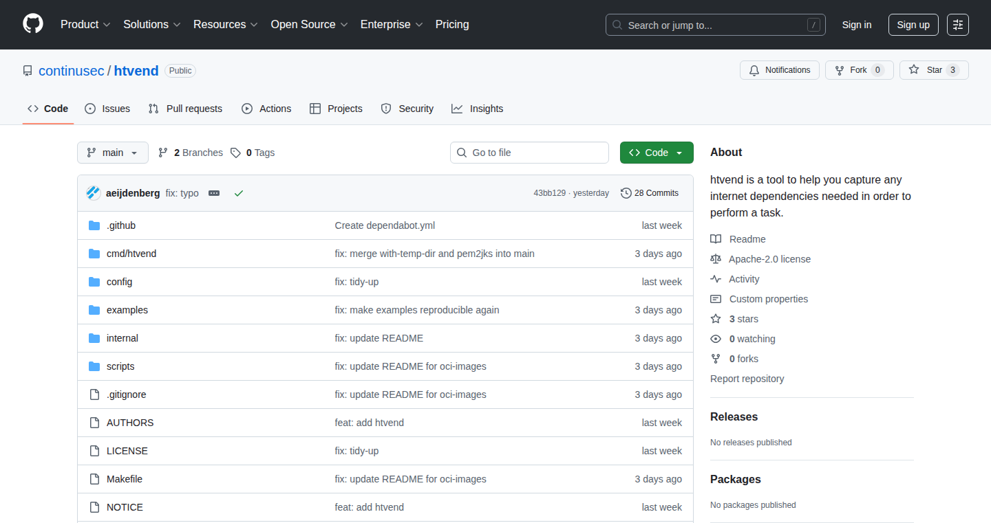 Htvend: インターネット依存を安全に管理するDockerイメージ構築ツール