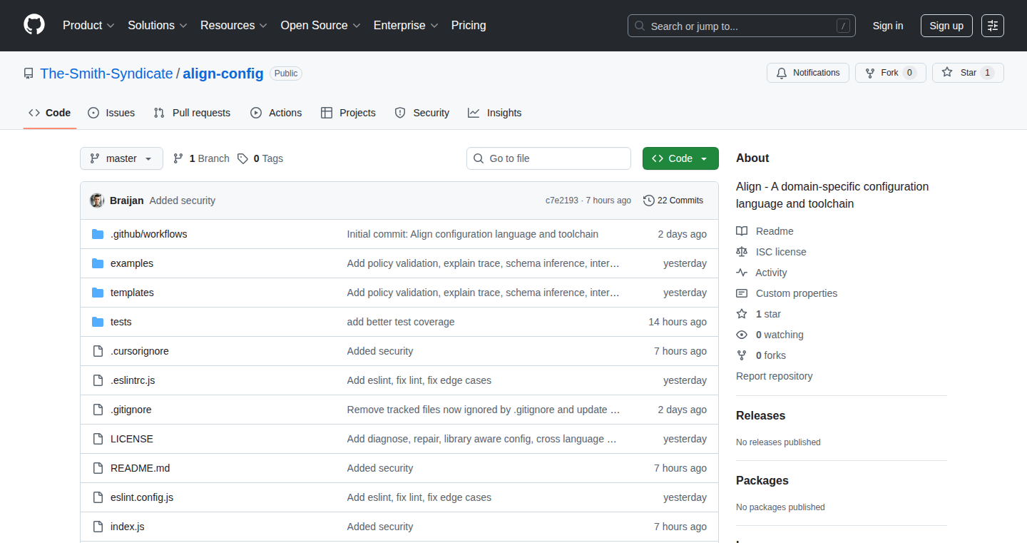Align - 環境設定を統制するコマンドラインツール