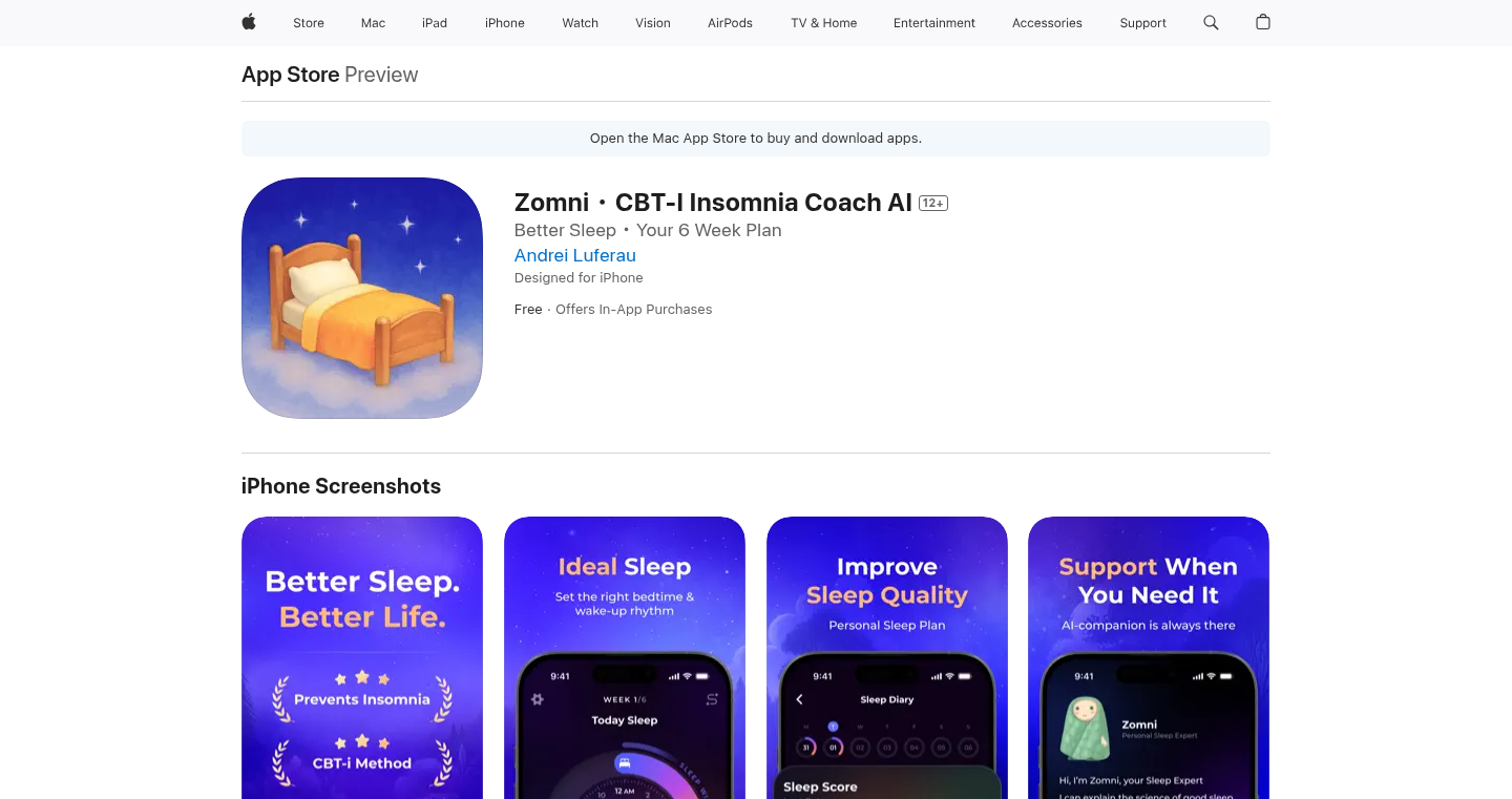 Zomni - AIを活用したパーソナル睡眠コーチ