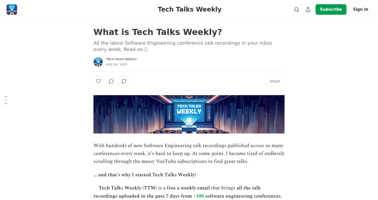 Tech Talks Weekly:img