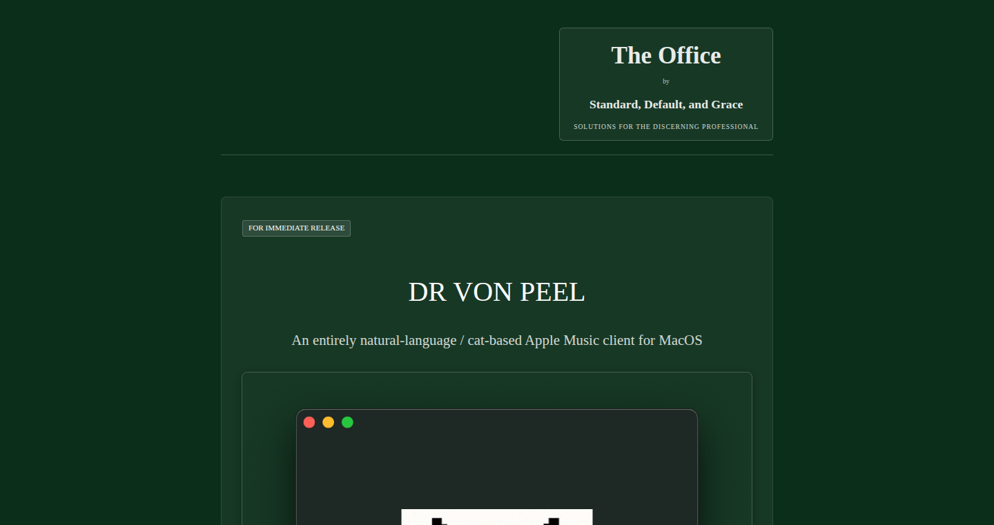 Doctor Von Peel:img