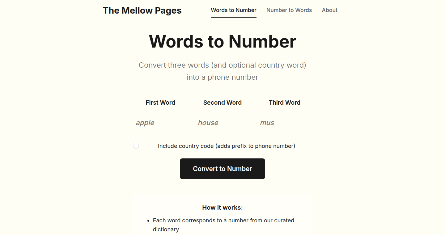 電話番号共有を革新するThreeWords-to-Call