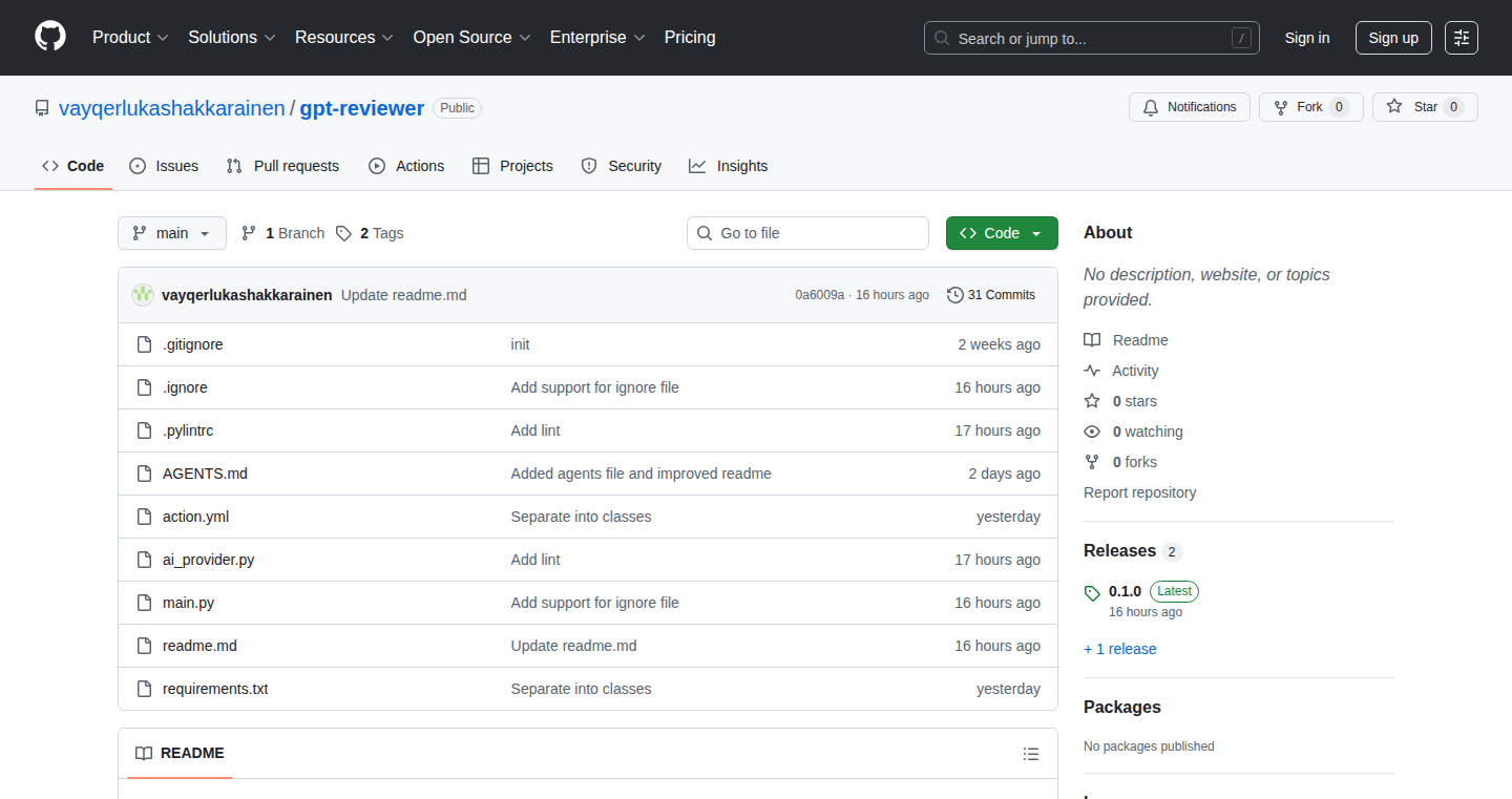 GPT-Reviewer: AIを活用したGitHubアクションによるコードレビュー自動化