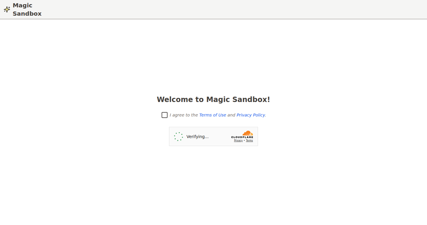 Magic Sandbox - AIアシスタントが直接操作できるAIアプリプラットフォーム