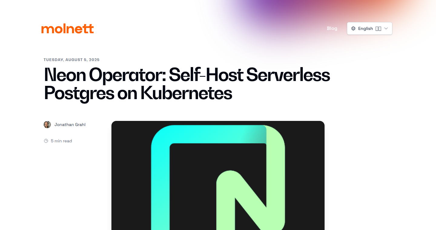 Neon 自托管 Kubernetes Operator