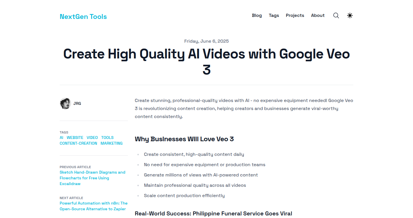 Google Veo 3によるAI動画生成革命