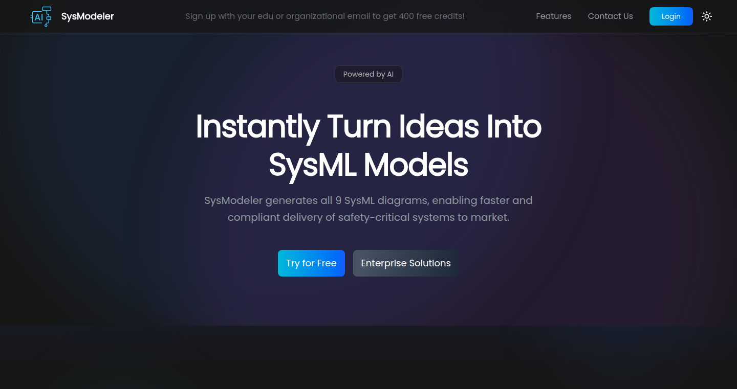 SysModeler.ai:AIを活用した次世代システムモデリングプラットフォーム