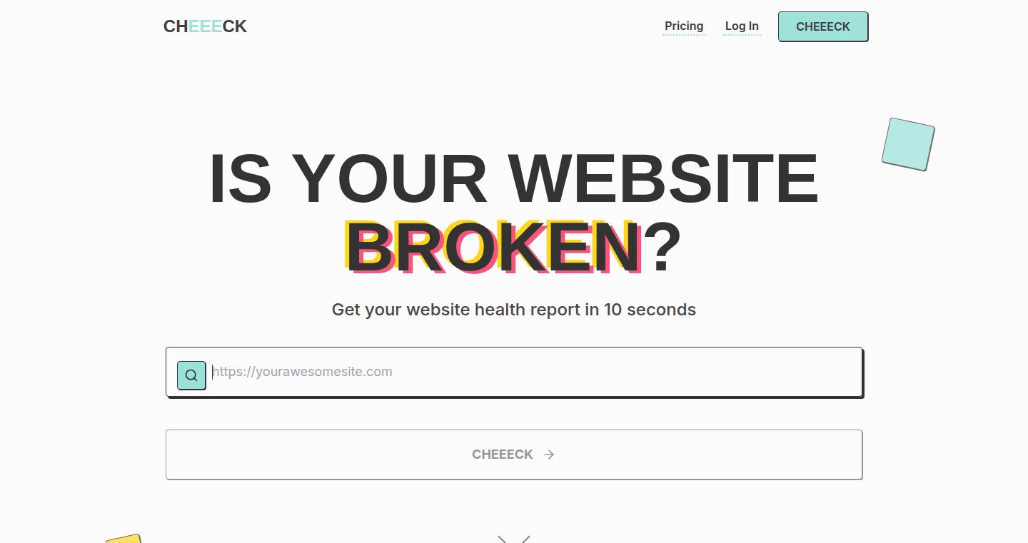 Cheeeck – ウェブサイトの脆弱性を発見する自動化チェックツール