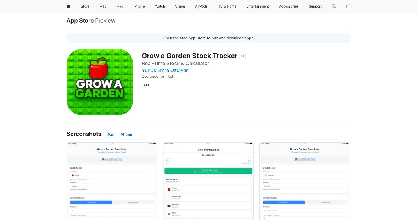 Grow a Garden Stock Tracker (庭を育てる株価トラッカー)
