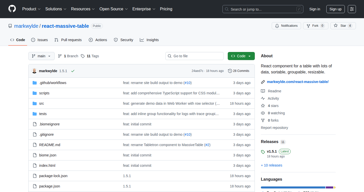 React 巨大表:データの海を制覇するUI