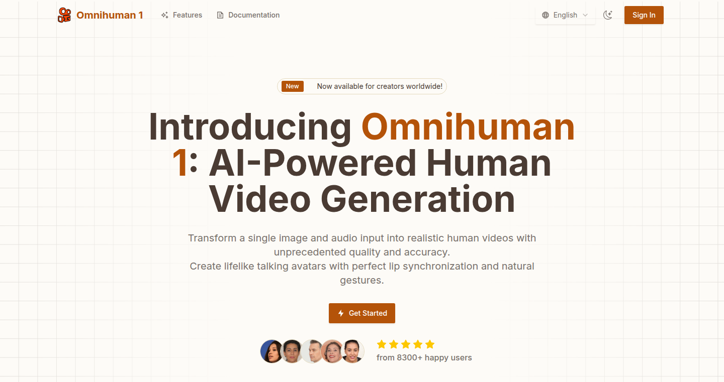 OmniHuman-1: Photo-to-Video AI Engine